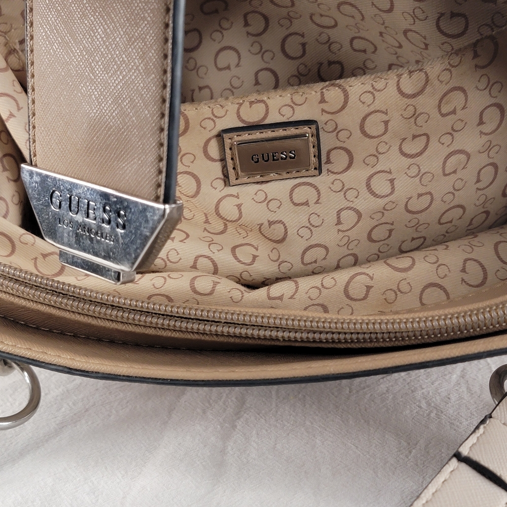 Guess Beige Tote Bag - Picture 8 of 15